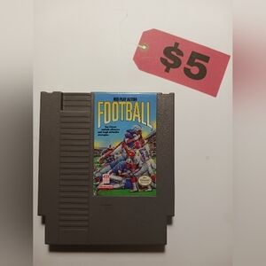 NES Play Action Football 1990 Nintendo Vintage Retro
